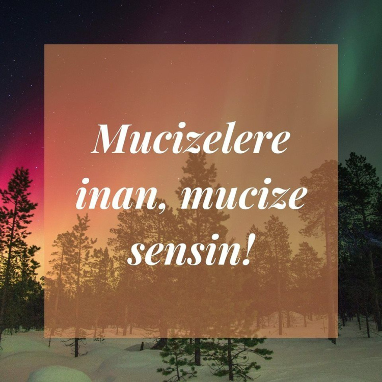 MUCİZE SENSİN