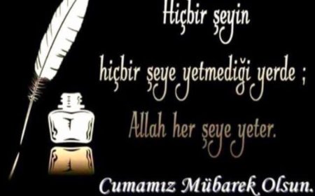 Hayırlı Cumalar Dilerim