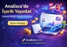 Analizce’de İçerik Yayınlat: Görünür Ol, Google’da Yüksel
