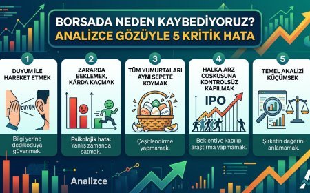 Borsada Neden Kaybediyoruz? Analizce Gözüyle 5 Kritik Hata