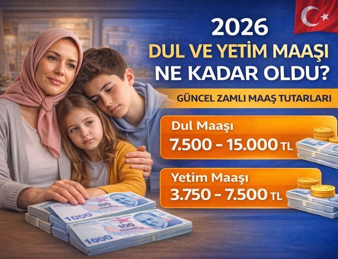 2026 Dul ve Yetim Maaşı Ne Kadar Oldu? Güncel Zamlı Tutarlar