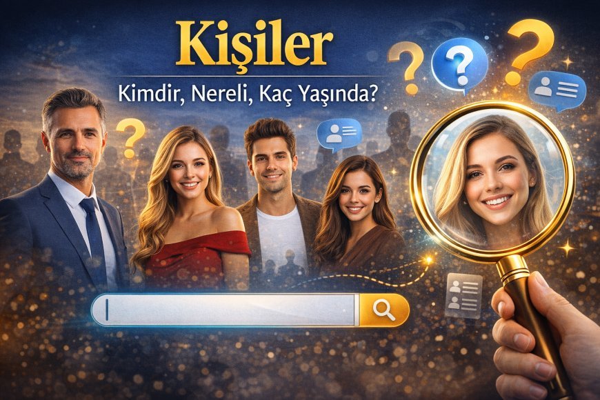 Kişiler – Kimdir, Nereli, Kaç Yaşında?