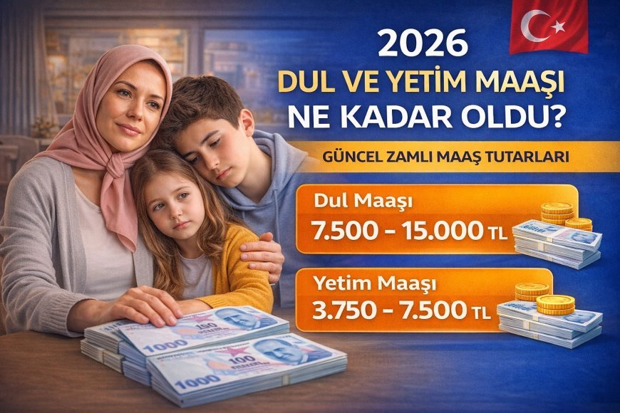 2026 Dul ve Yetim Maaşı Ne Kadar Oldu? Güncel Zamlı Tutarlar