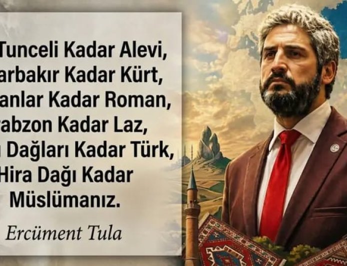 Ercüment Tula: Tunceli Kadar Alevi, Diyarbakır Kadar Kürt, Trabzon Kadar Laz